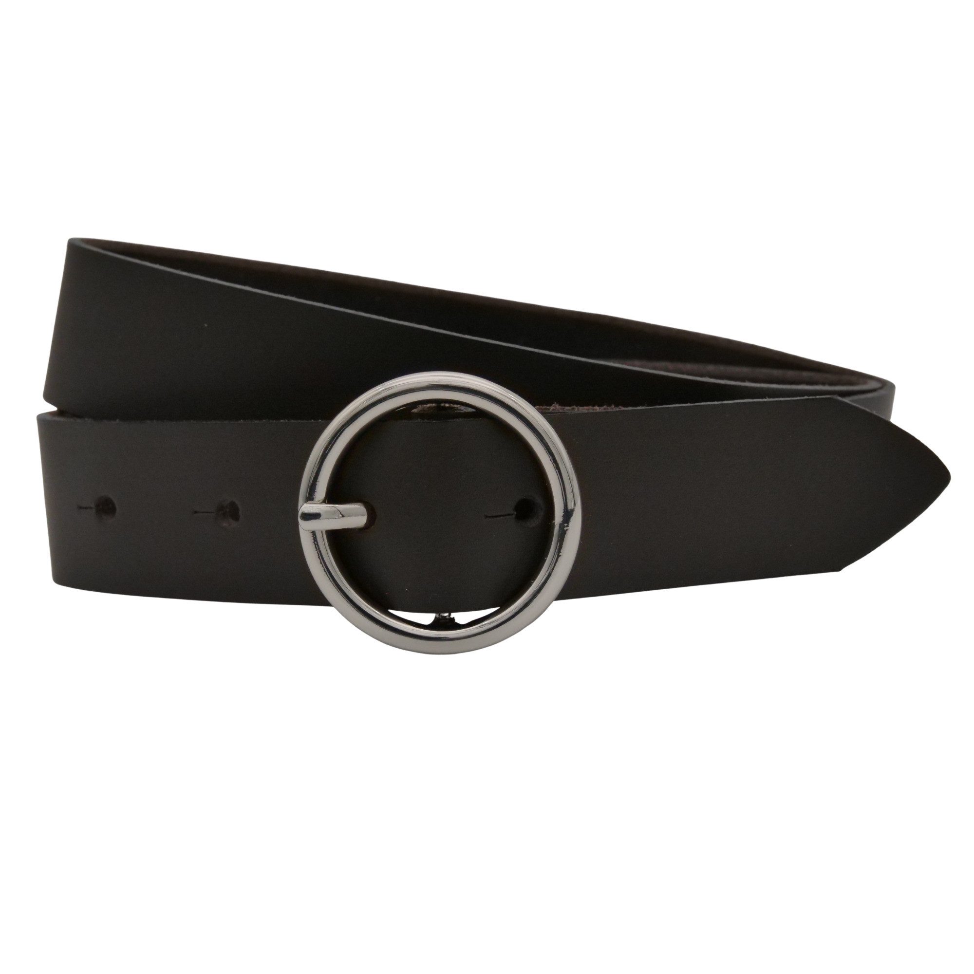 AnnaMatoni Ledergürtel AnnaMatoni Damen Ledergürtel Basic Gürtel 3cm breit günstig online kaufen