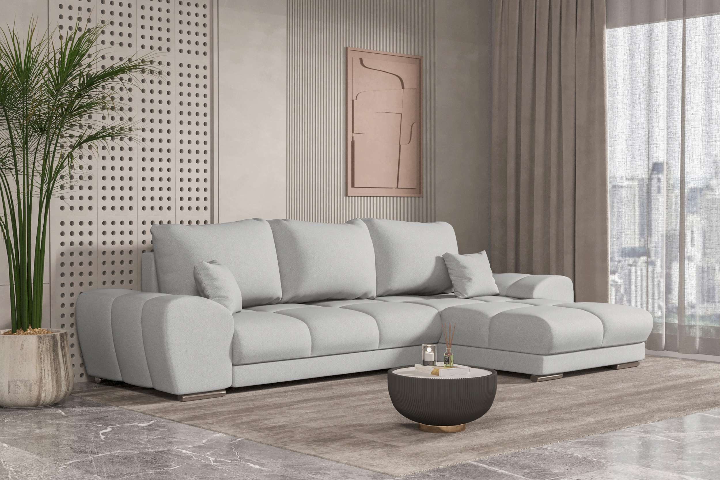 99rooms Ecksofa Antalya, Sofa L-Form, Eckcouch, günstig online kaufen