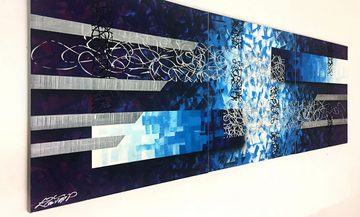 WandbilderXXL XXL-Wandbild Ice Breaker 210 x 70 cm, Abstraktes Gemälde, handgemaltes Unikat
