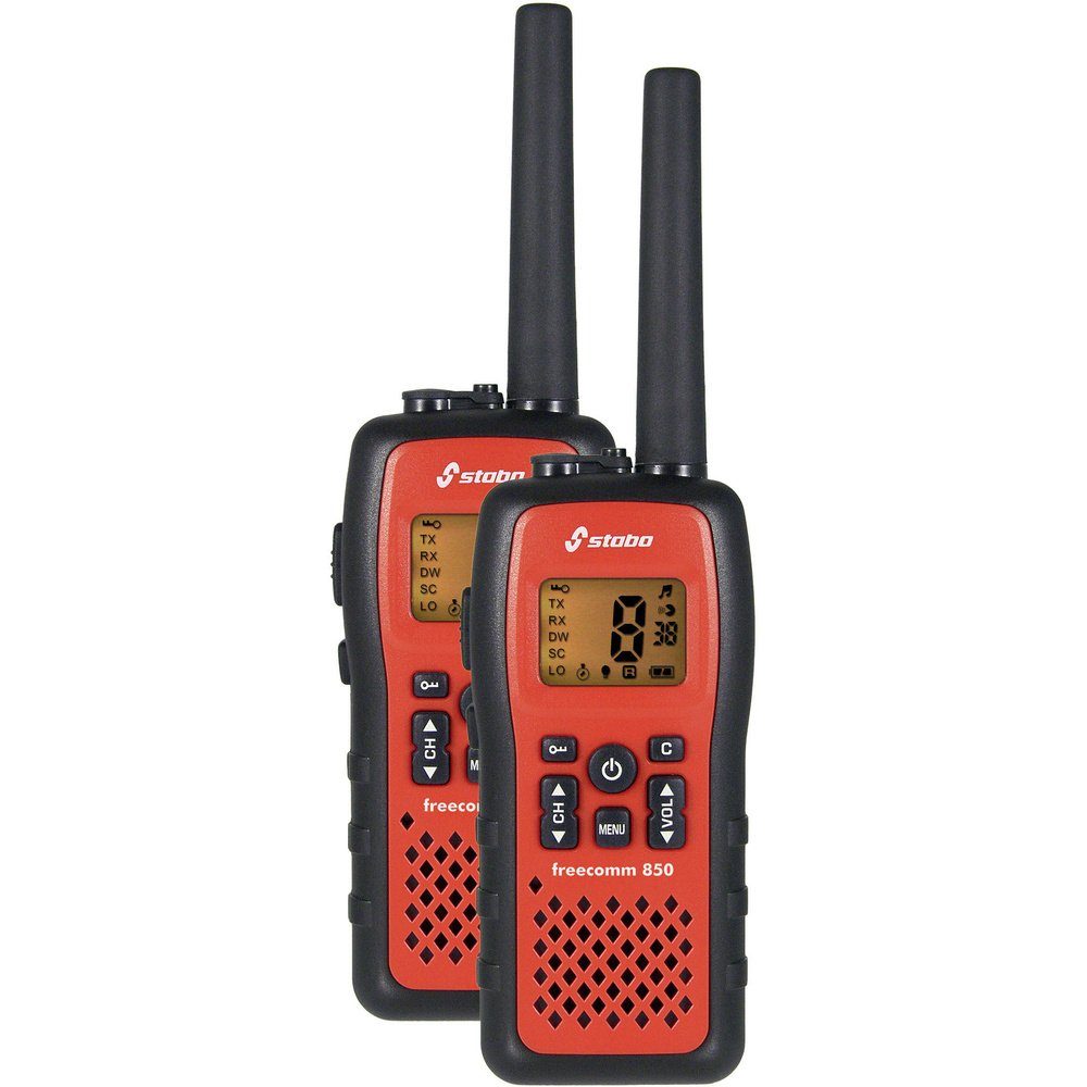 Walkie Talkie Stabo Freecomm 850 20851 PMR-Handfunkgerät 2er Set