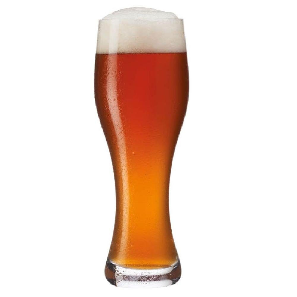 LEONARDO Bierglas Leonardo Weizenbiergläser Taverna (Groß) (4-teilig)