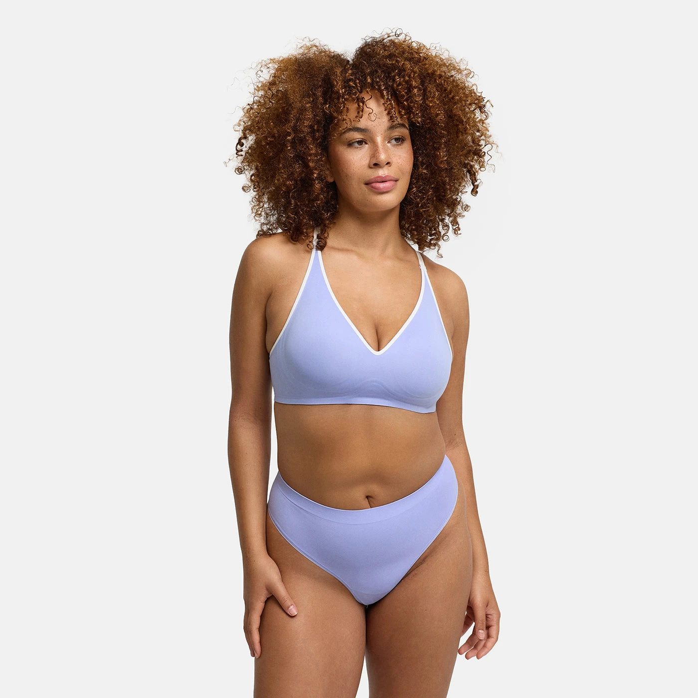 Bügelloser BH Lined Comfort Push-Up BH-Soft Violet-S