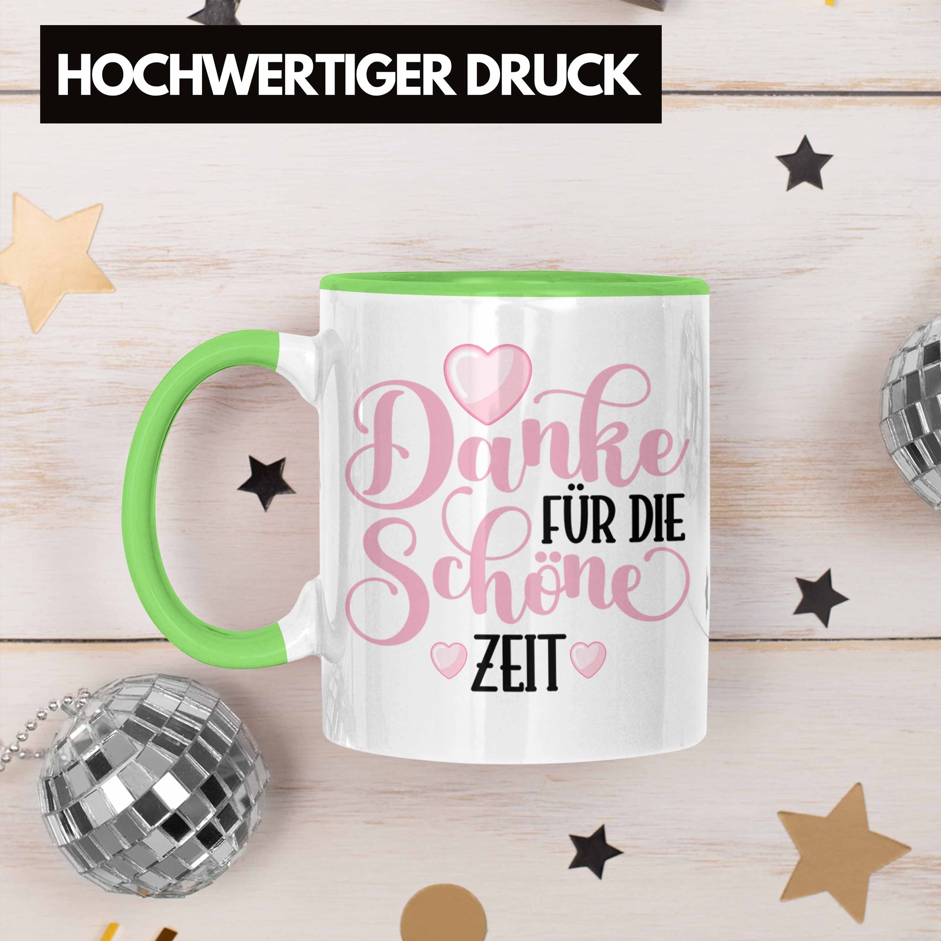 Kollege Spruch Tasse - Trendation Tasse Schöne Geschenk Zeit für Trendation Job Jobwechsel Abschiedsgeschenk Abschied Die Grün Lehrerin Freundin Danke Neuer Kollegin