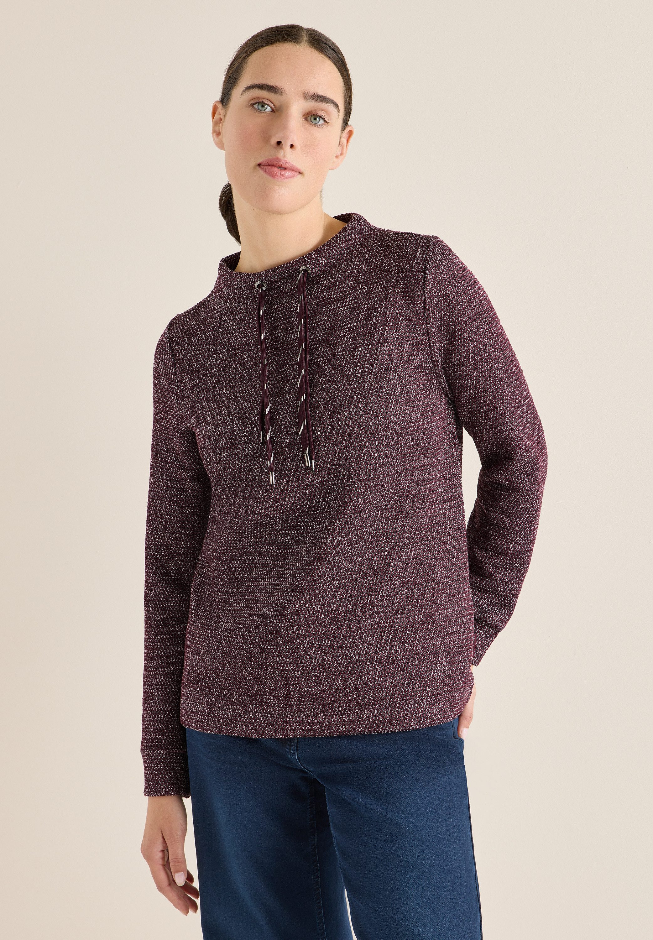 CECIL Sweatshirt mit Stehkragen günstig online kaufen