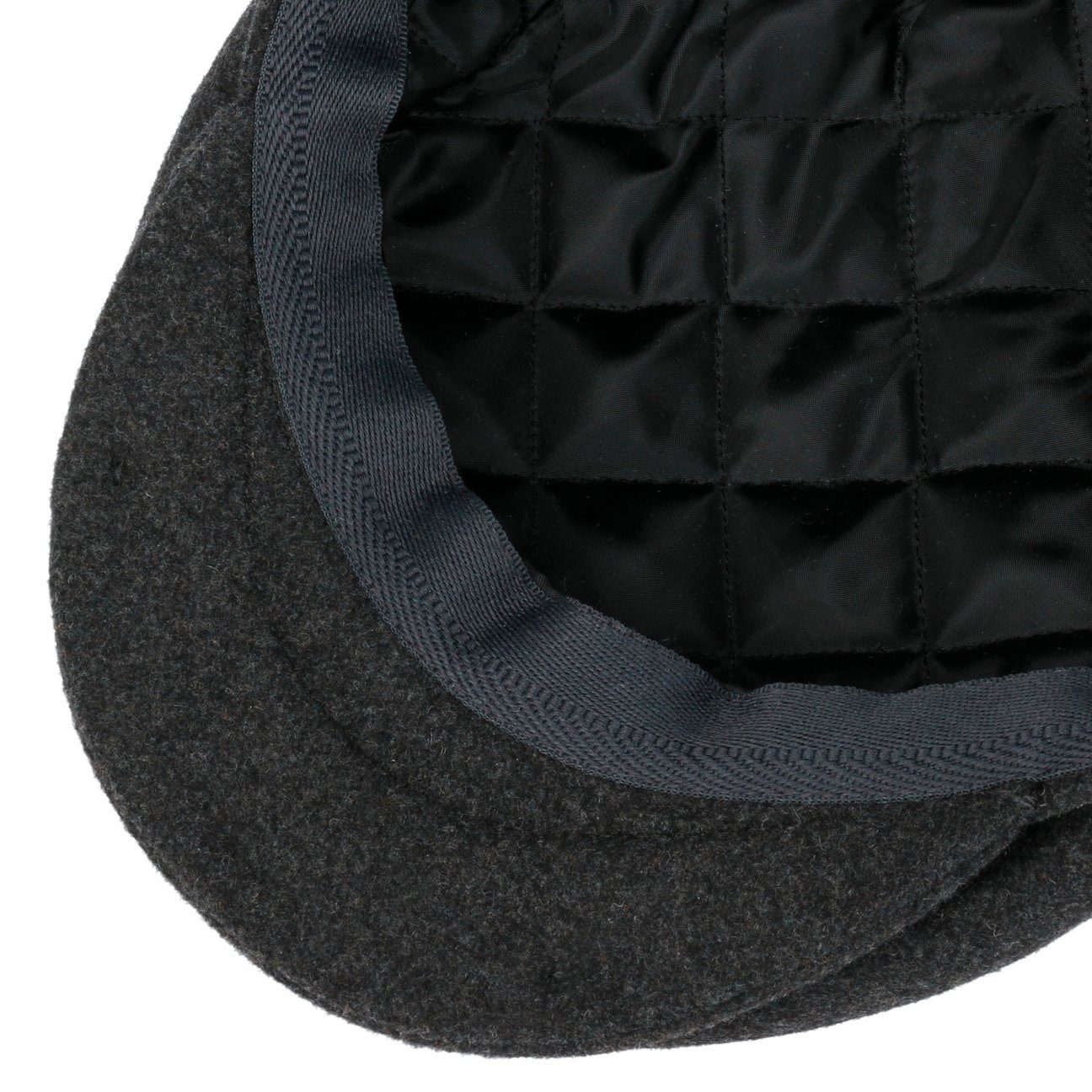 Lipodo Flat Cap (1-St) Flatcap mit Schirm, Made in Italy
