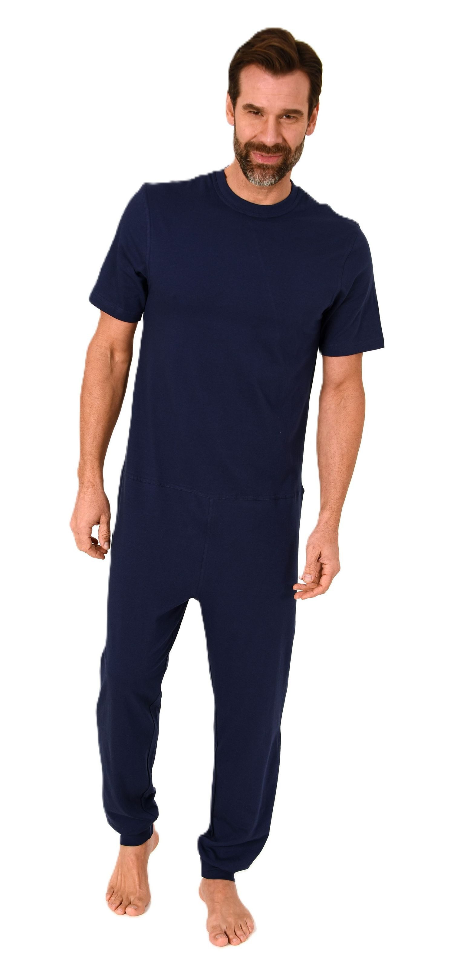 Normann Care Pyjama Herren Pflegeoverall kurzarm günstig online kaufen