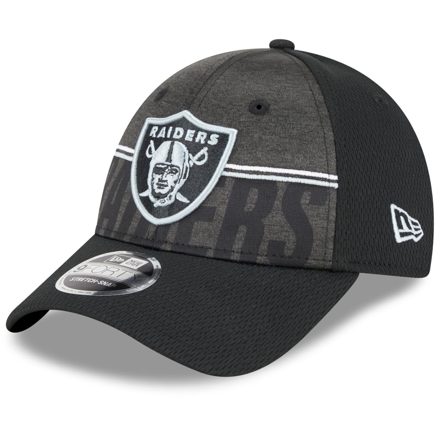 New Era Baseball Cap 9FORTY Stretch TRAINING 2023 Las Vegas Raiders