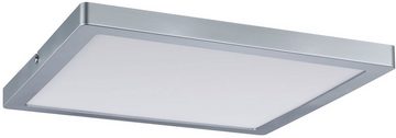 Paulmann LED Panel Atria, LED fest integriert, Warmweiß, Atria eckig 300x300mm 16,5W 2.700K, 230 V, Kunststoff