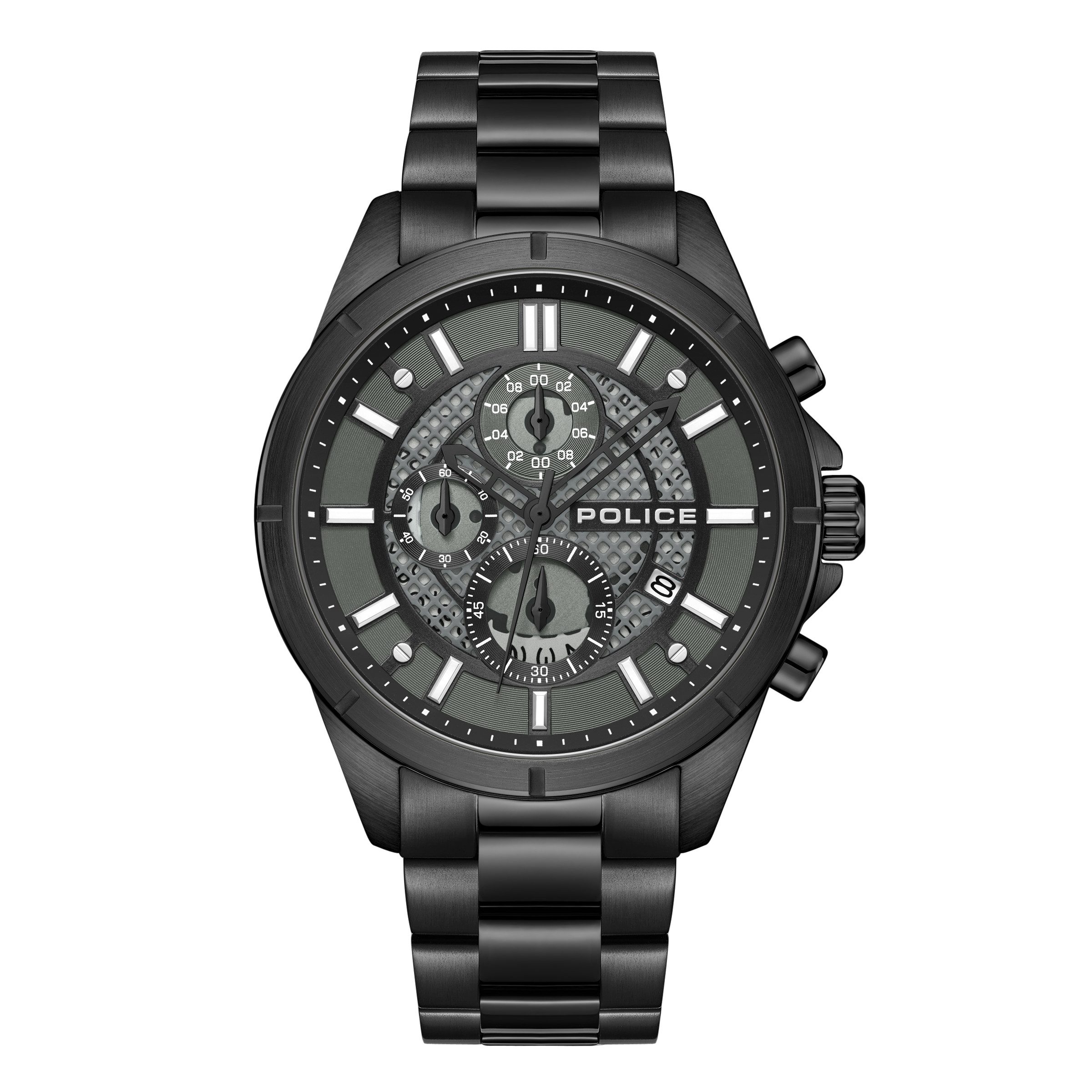 Police Quarzuhr Quarzuhr Herrenuhr 45 Quarz Herren PEWGI0054004