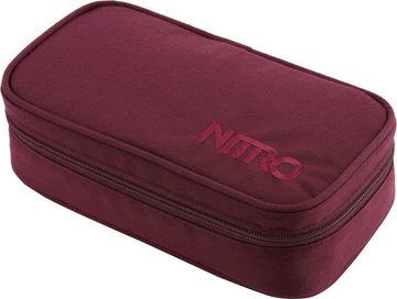 NITRO Federtasche Pencil Case XL, Federmäppchen, Schlampermäppchen, Faulenzer Box, Stifte Etui