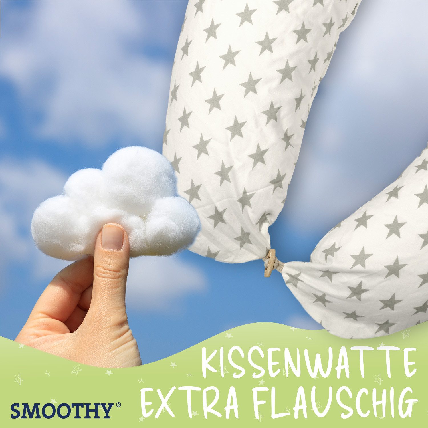 Smoothy Stillkissen Smoothy Schwangerschafts- & Stillkissen – Seitenschläfe günstig online kaufen