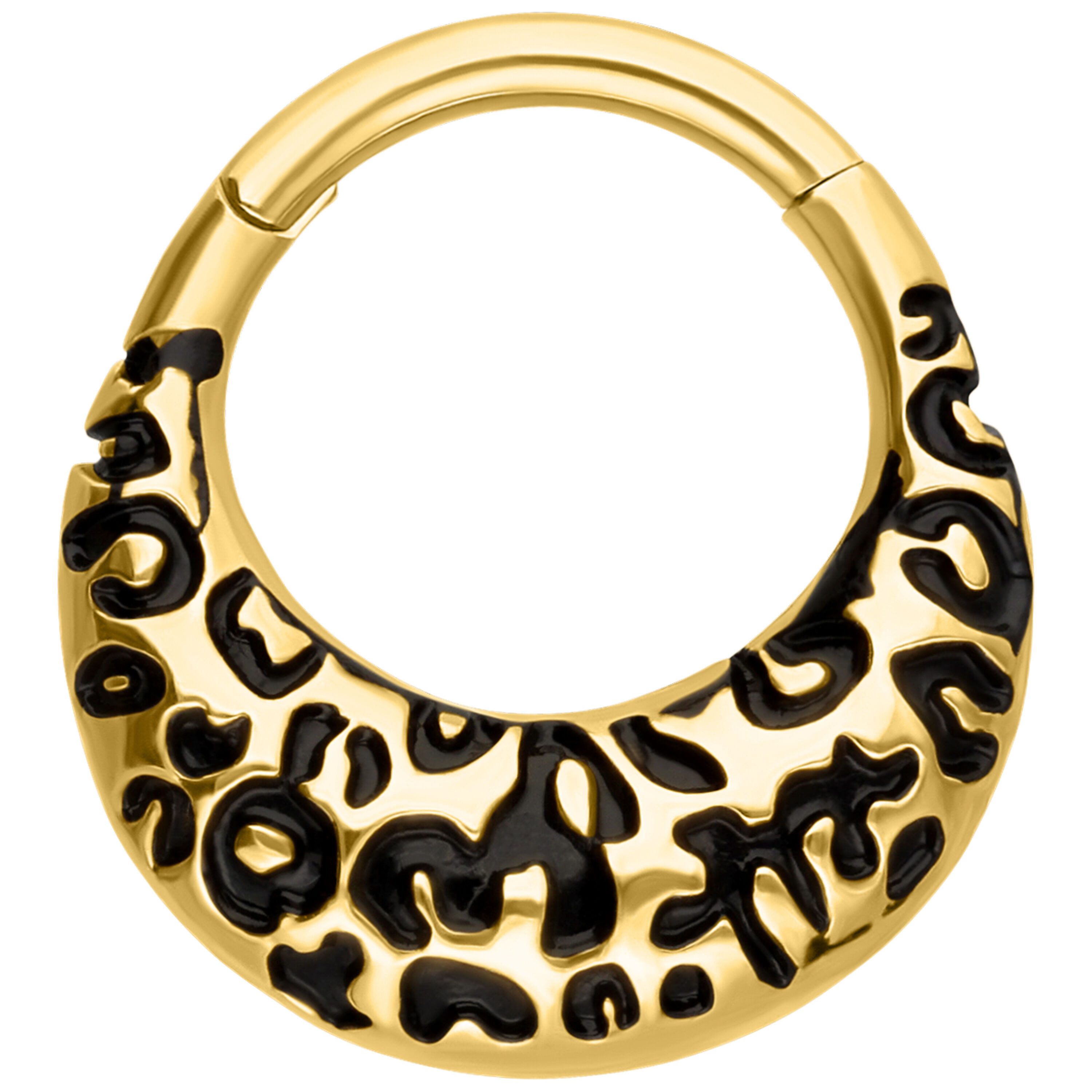 Wildcat Nasenpiercing Chunky Leopard Septum Clicker für Ohr, Nase, Durchmes günstig online kaufen