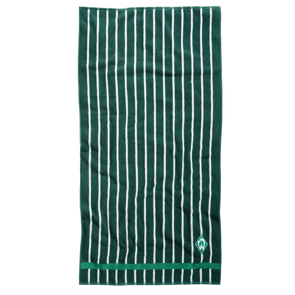 Werder Bremen Duschtuch Streifen, Baumwolle