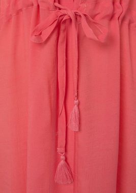 LASCANA Strandkleid im Kimono-Style zum Binden, langärmliges Sommerkleid, Kaftan