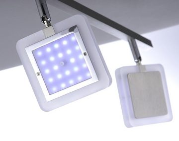 Paul Neuhaus Smarte LED-Leuchte LED Deckenleuchte Strahlerleiste, Smart Home, RGB-Farbwechsel, Dimmfunktion, Memoryfunktion, mit Leuchtmittel, dimmbar per Fernbedienung, Works with Alexa