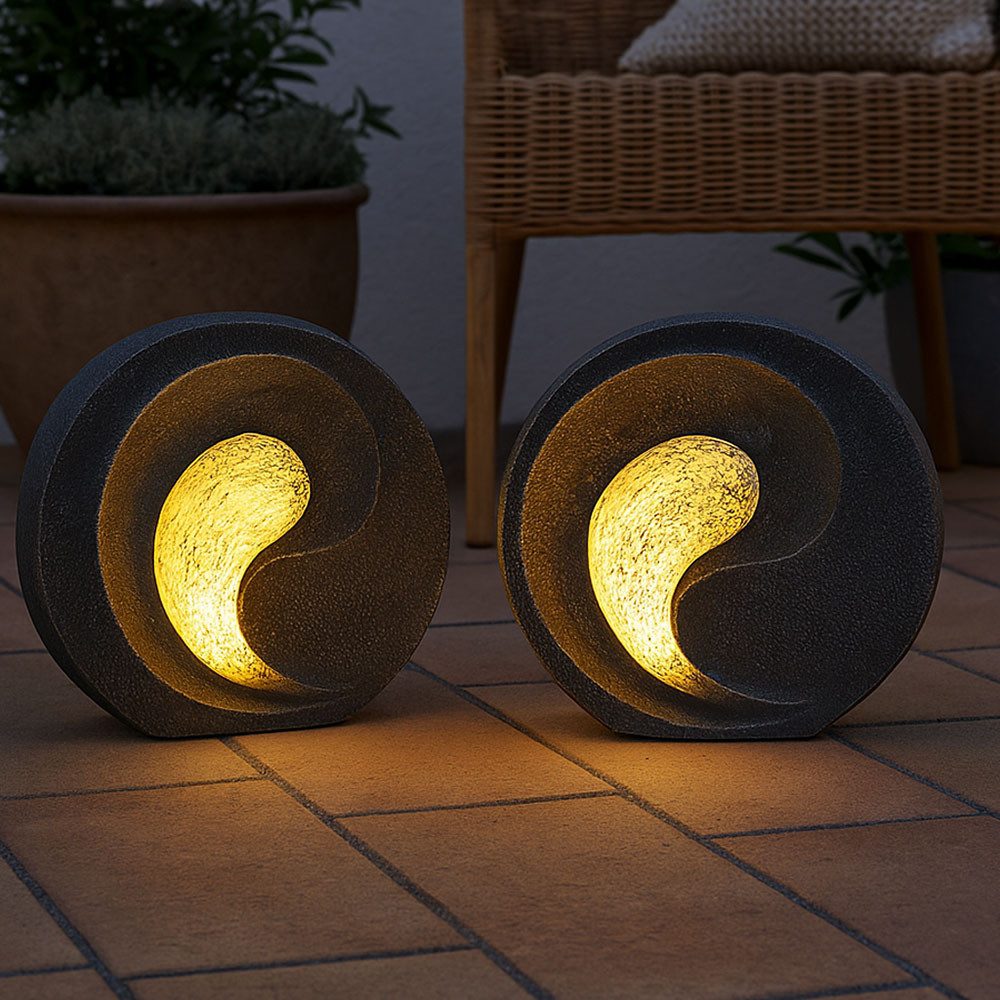 GLOBO LIGHTING LED Solarleuchte, LED-Leuchtmittel fest günstig online kaufen
