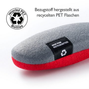 FEFI Brillenetui Hardcase mit Filzbezug aus recycelten PET-Flaschen, inklusive Mikrofasertuch