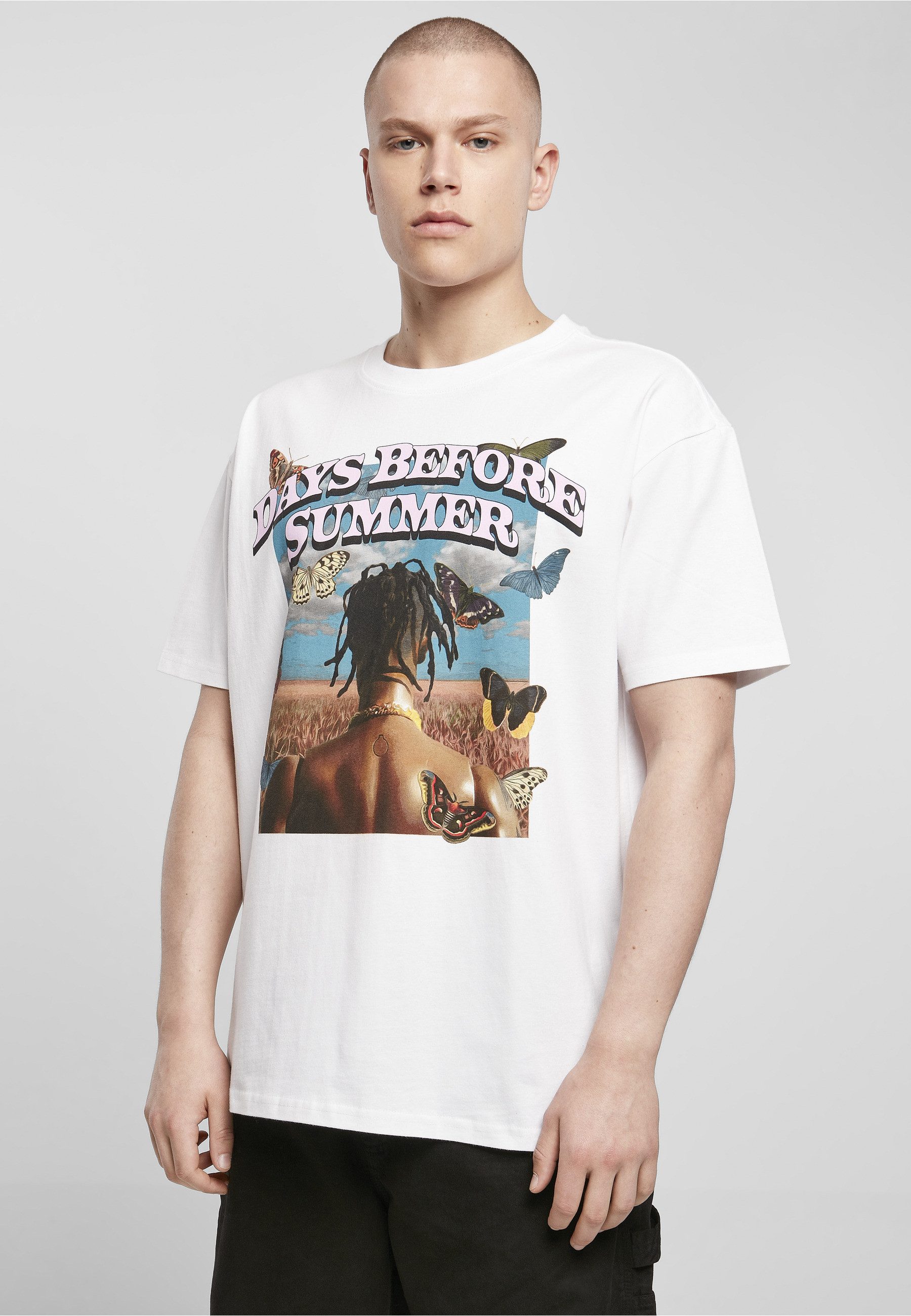 Upscale by Mister Tee Kurzarmshirt Upscale by Mister Tee Herren Days Before Summer Oversize Tee (1-tlg)