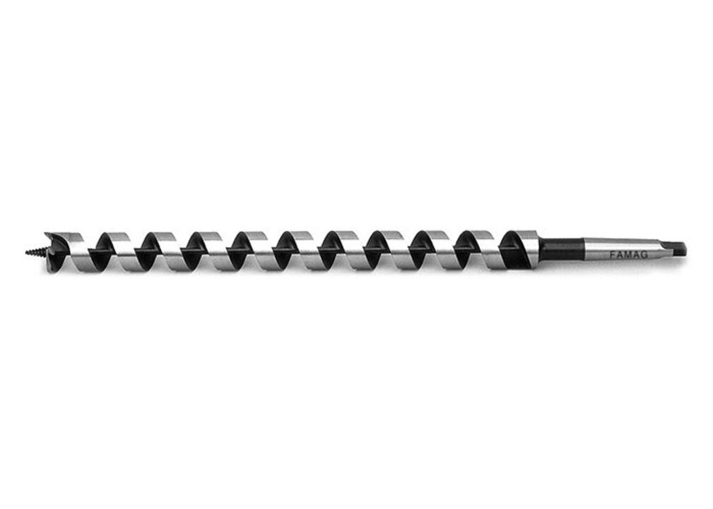 Hartholz 380mm - Lewis 8mm, Schlangenbohrer Spirallänge für 1493 Schaft FAMAG FAMAG 460x8mm, Schlangenbohrer 1493.408 WS