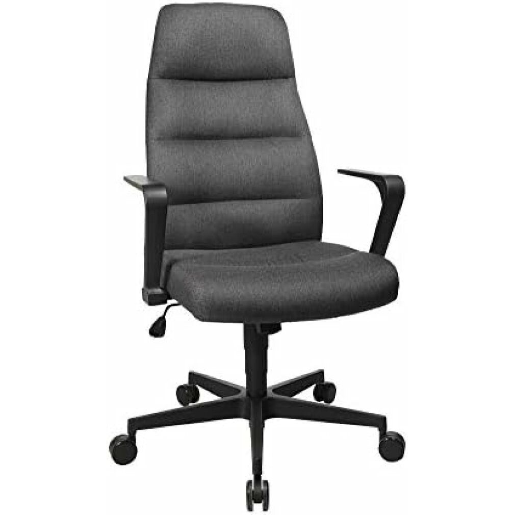 TOPSTAR Bürostuhl Chefsessel Chairman® 70, NC70R DC2 anthrazit, schwarz Stoff