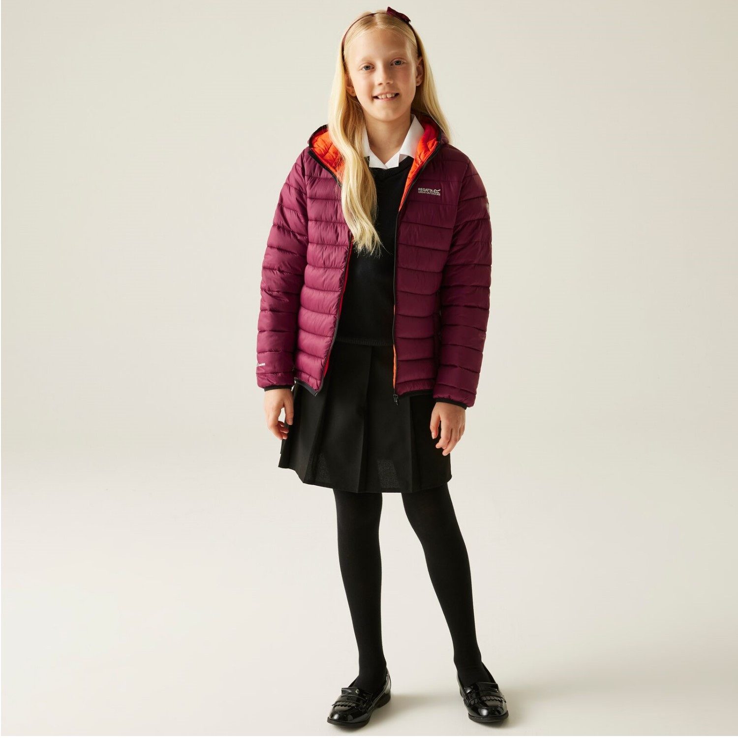 Regatta Funktionsjacke Marizion Baffle-Jacke / Steppjacke mit Kapuze – Bild 5 von 5