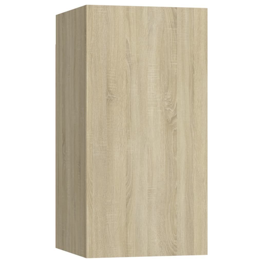 cm TV-Schrank 30,5x30x60 furnicato Holzwerkstoff Sonoma-Eiche