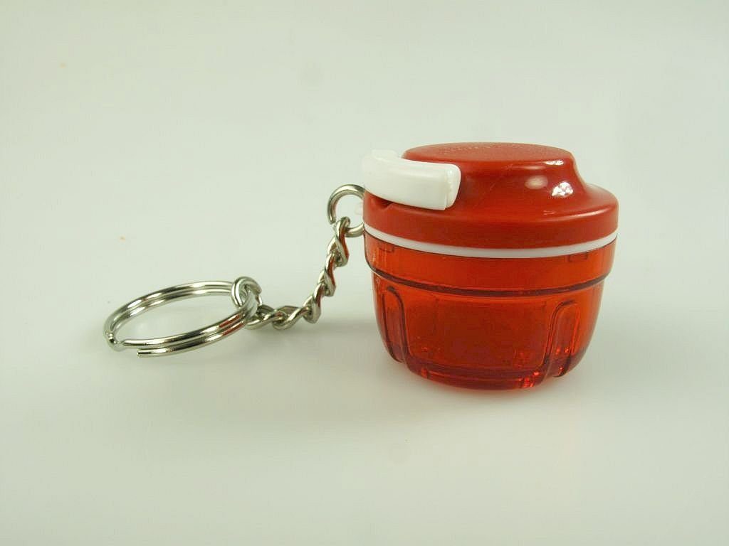 Tupperware Einkaufsbeutel »Schlüsselanhänger rot Anhänger TurboChef  +SPÜLTUCH«