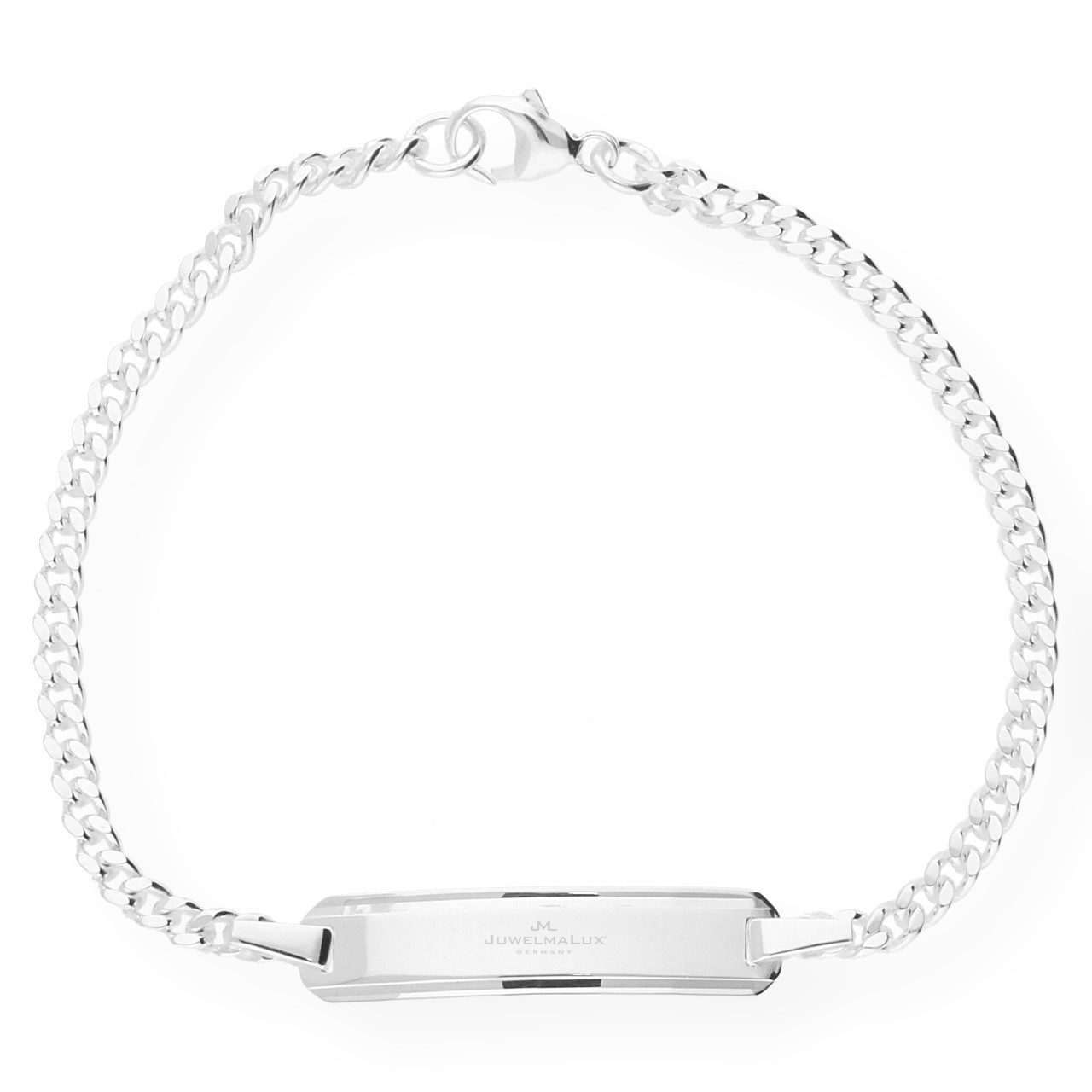 JuwelmaLux ID Armband JuwelmaLux Identitätsband JL18-03-0071 Silber (kein Set, 1-tlg., kein Set)