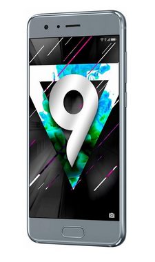Huawei Honor 9 Dual Sim STF-L09 64GB Glacier Grey Smartphone (13,08 cm/5,15 Zoll, 64 GB Speicherplatz, 20 MP Kamera, Dual-Kamera, 3D-Sound, Schnellladefunktion)