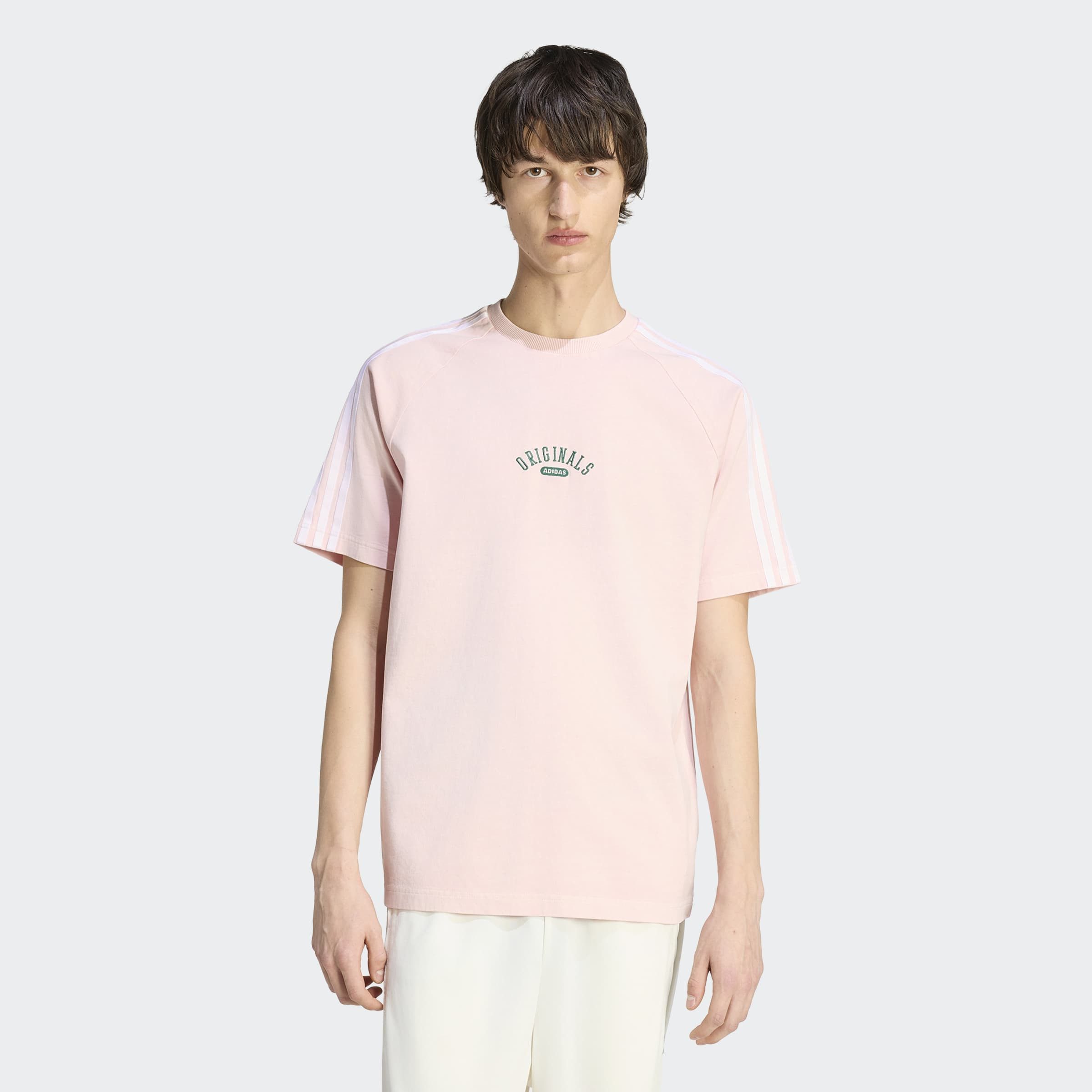 adidas Originals T-Shirt ADIDAS ORIGINALS RINGER, MIT VERWASCHENER GRAFIK