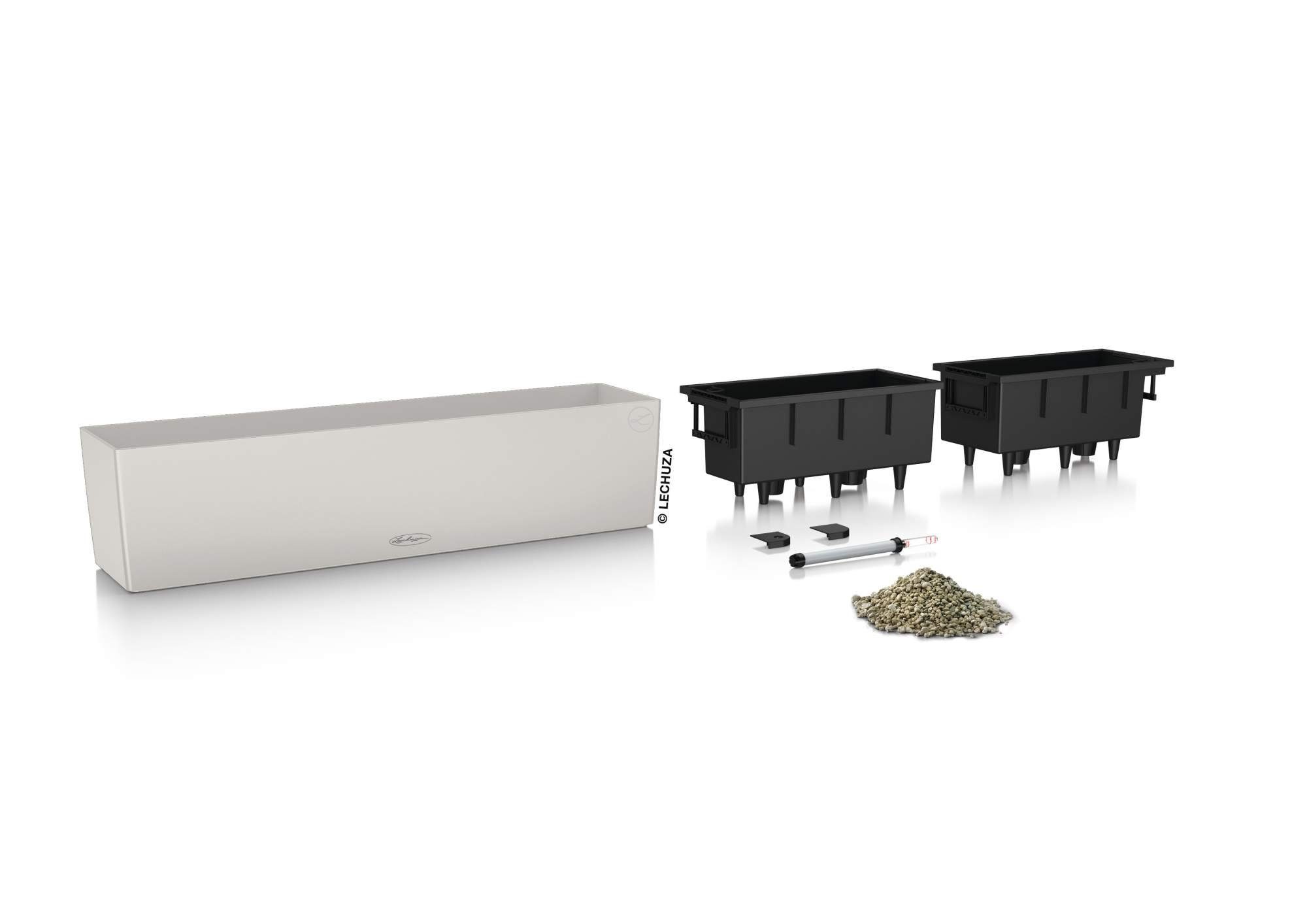 Lechuza® Balkonkasten Balconera Color 80 lichtgrau günstig online kaufen