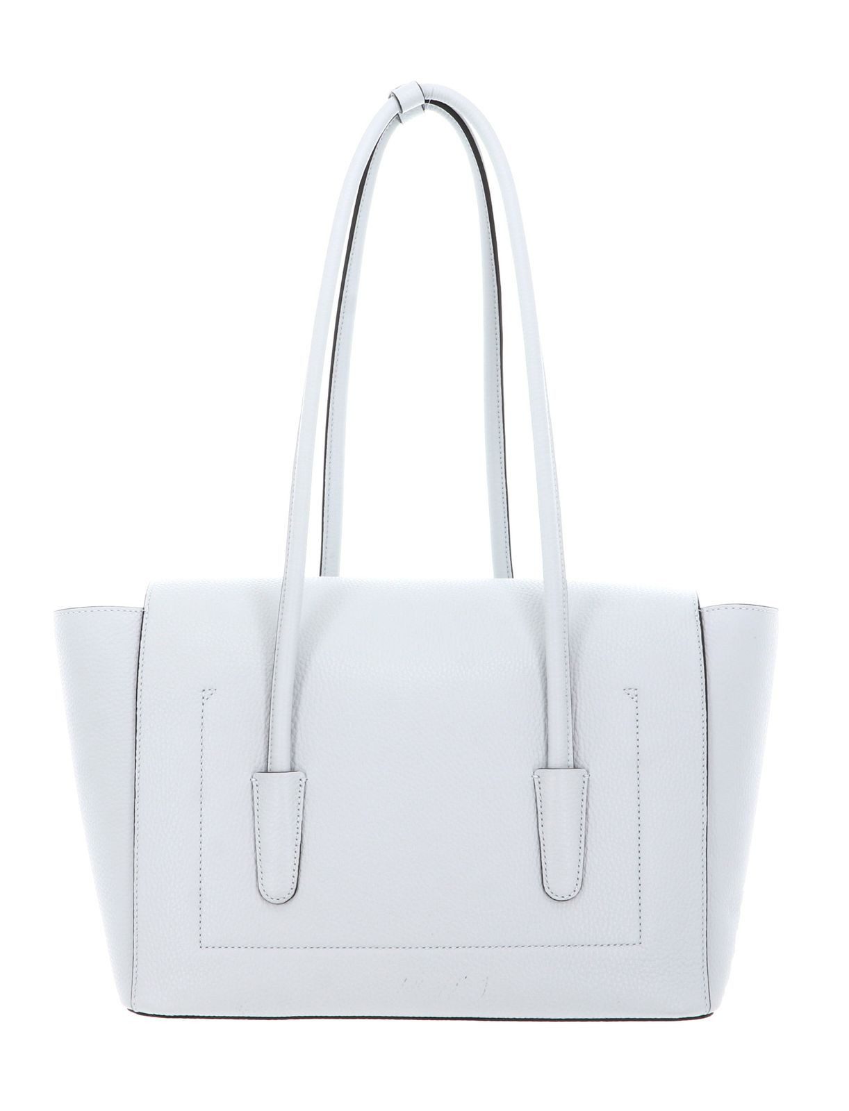 COCCINELLE Shopper Grained Leather Handbag (Set, 2-tlg), aus echtem Rindsleder