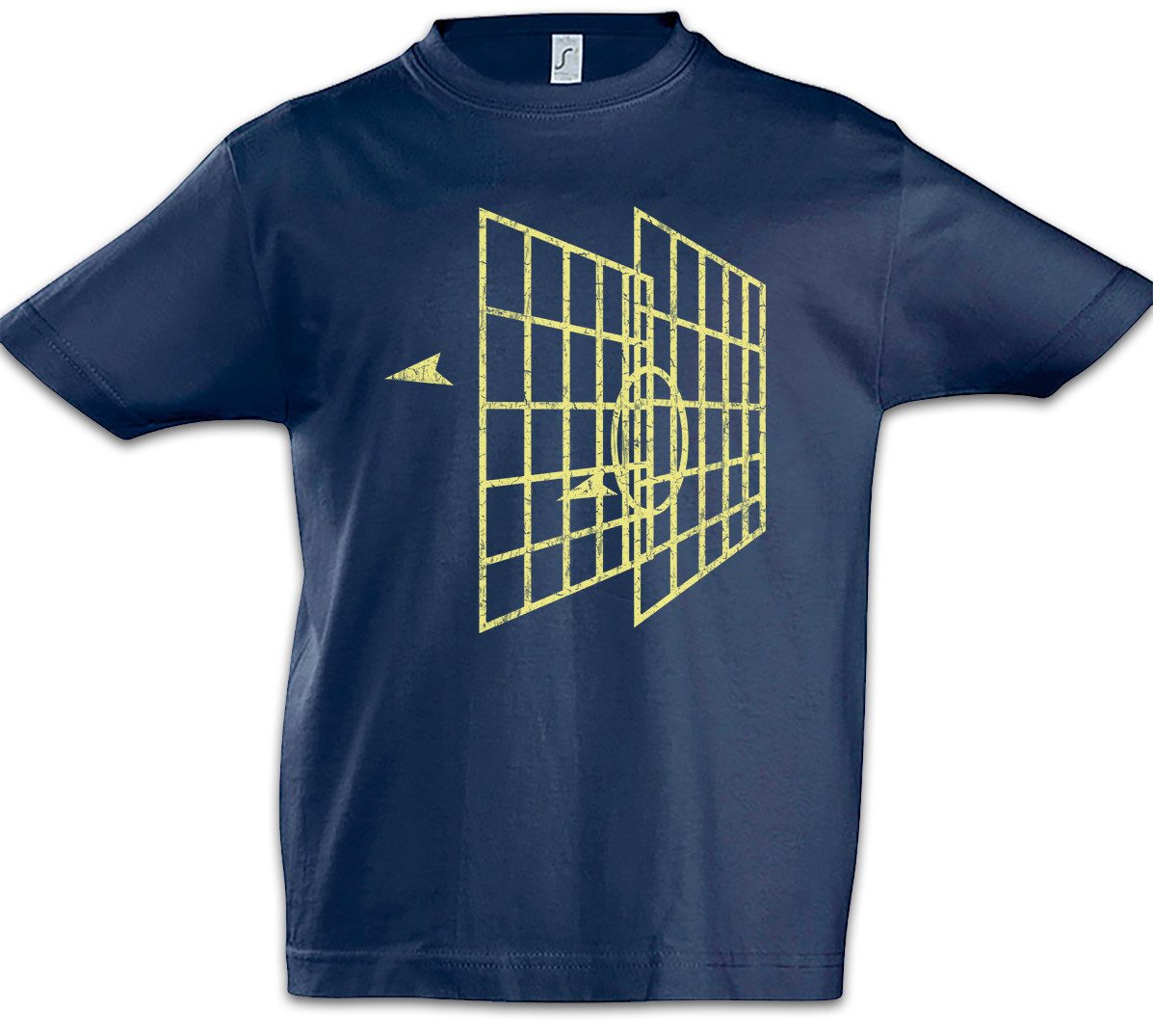 Print-Shirt Vector Star Ship Kinder T-Shirt Star Han Millenium Solo Wars Falcon