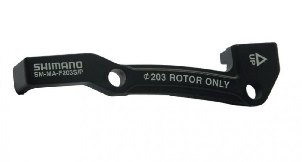 Shimano Scheibenbremse SHIMANO Scheibenbremsadapter Vorne IS PM 203 mm Scheibenbremsadapter -