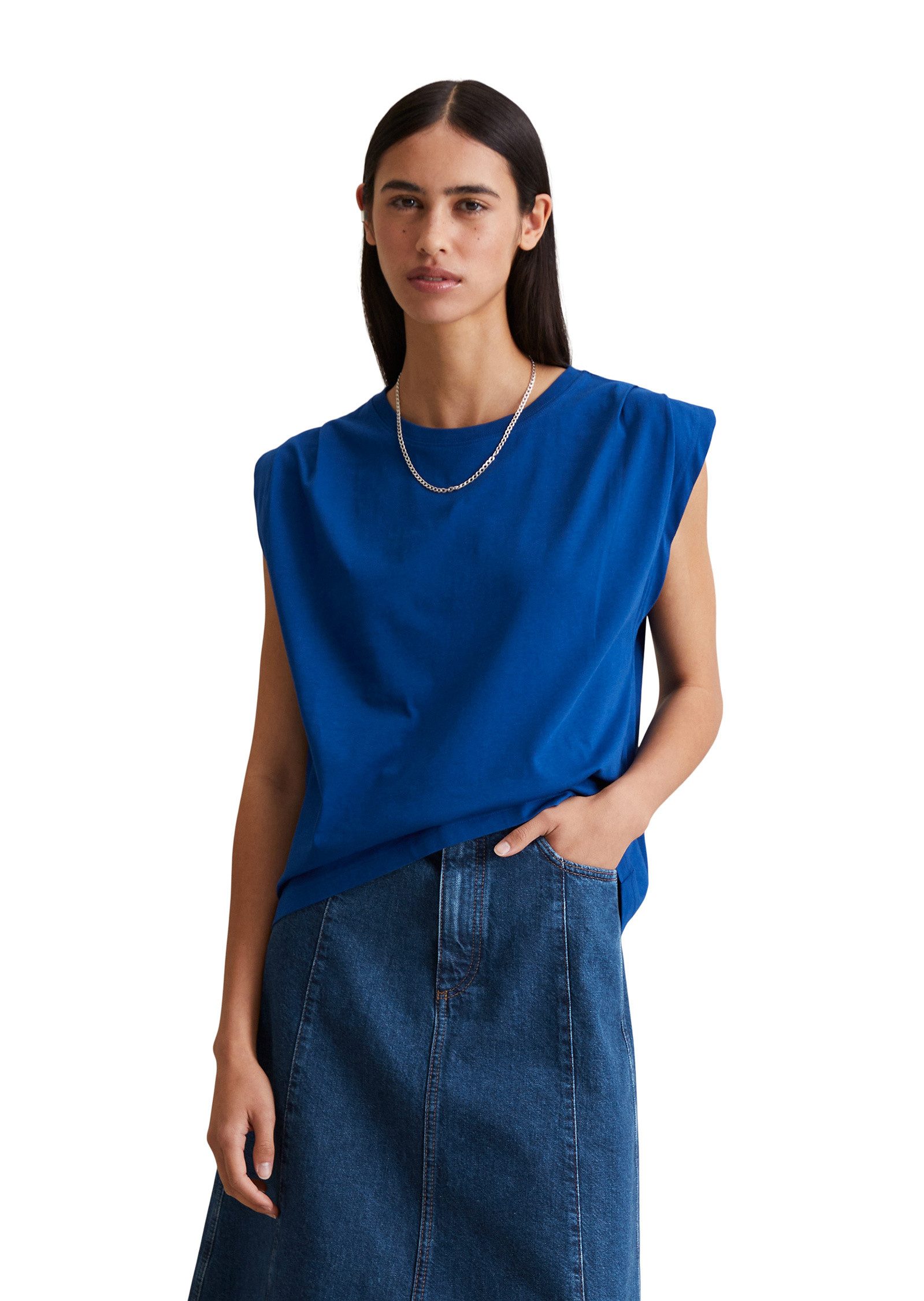 Marc O'Polo DENIM T-Shirt aus reinem günstig online kaufen