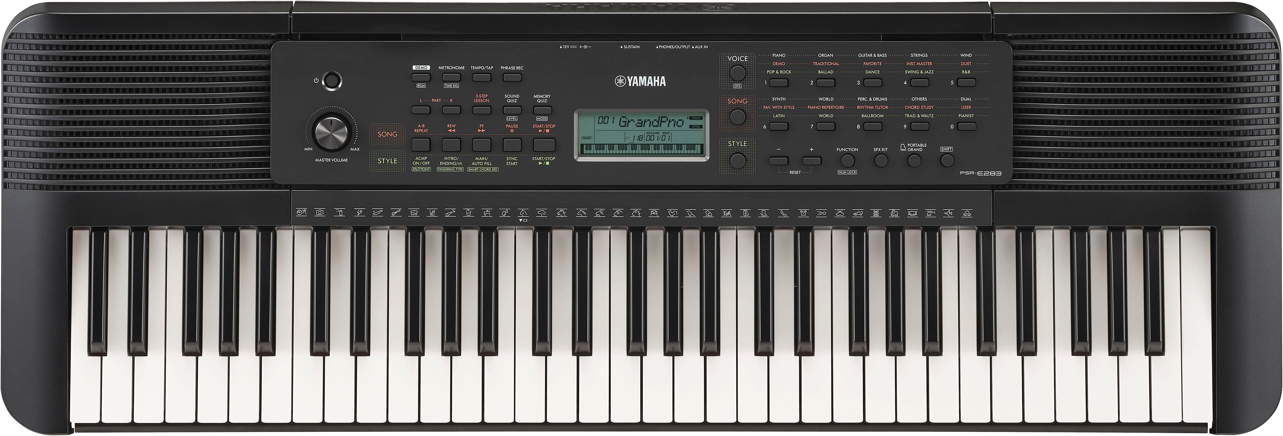 Home-Keyboard PSR-E283, schwarz
