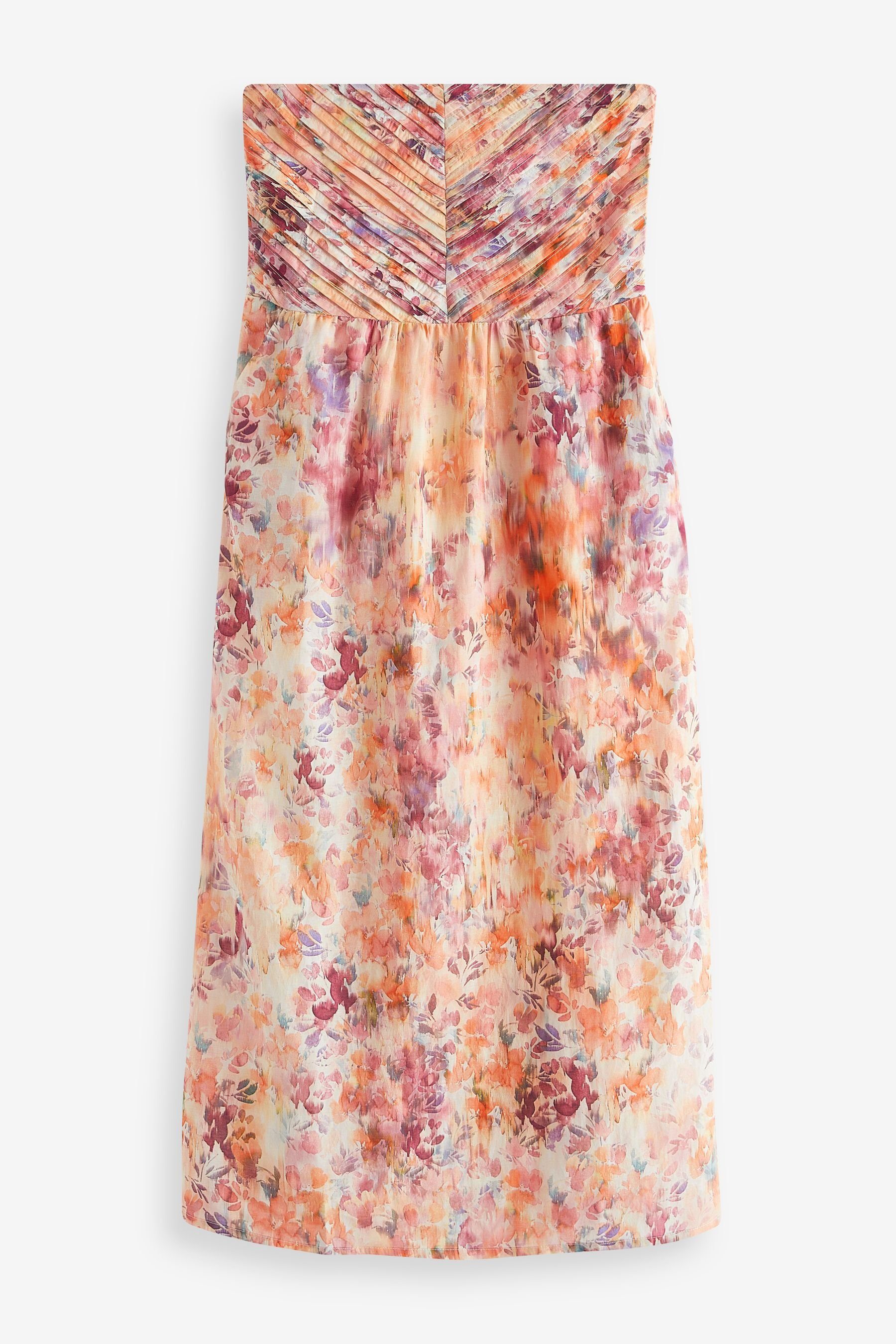 Sommerkleid Trägerloses Sommerkleid