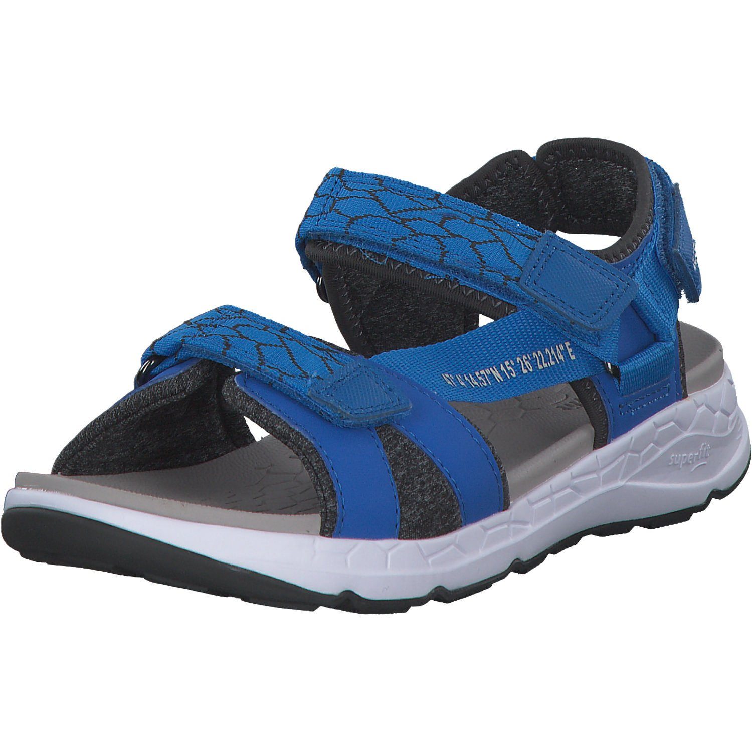 Materialien Schuhe Sandalen Synthetikkombination, hochwertige Outdoorschuh Criss Jungen Sandale Cross Superfit Qualitativ