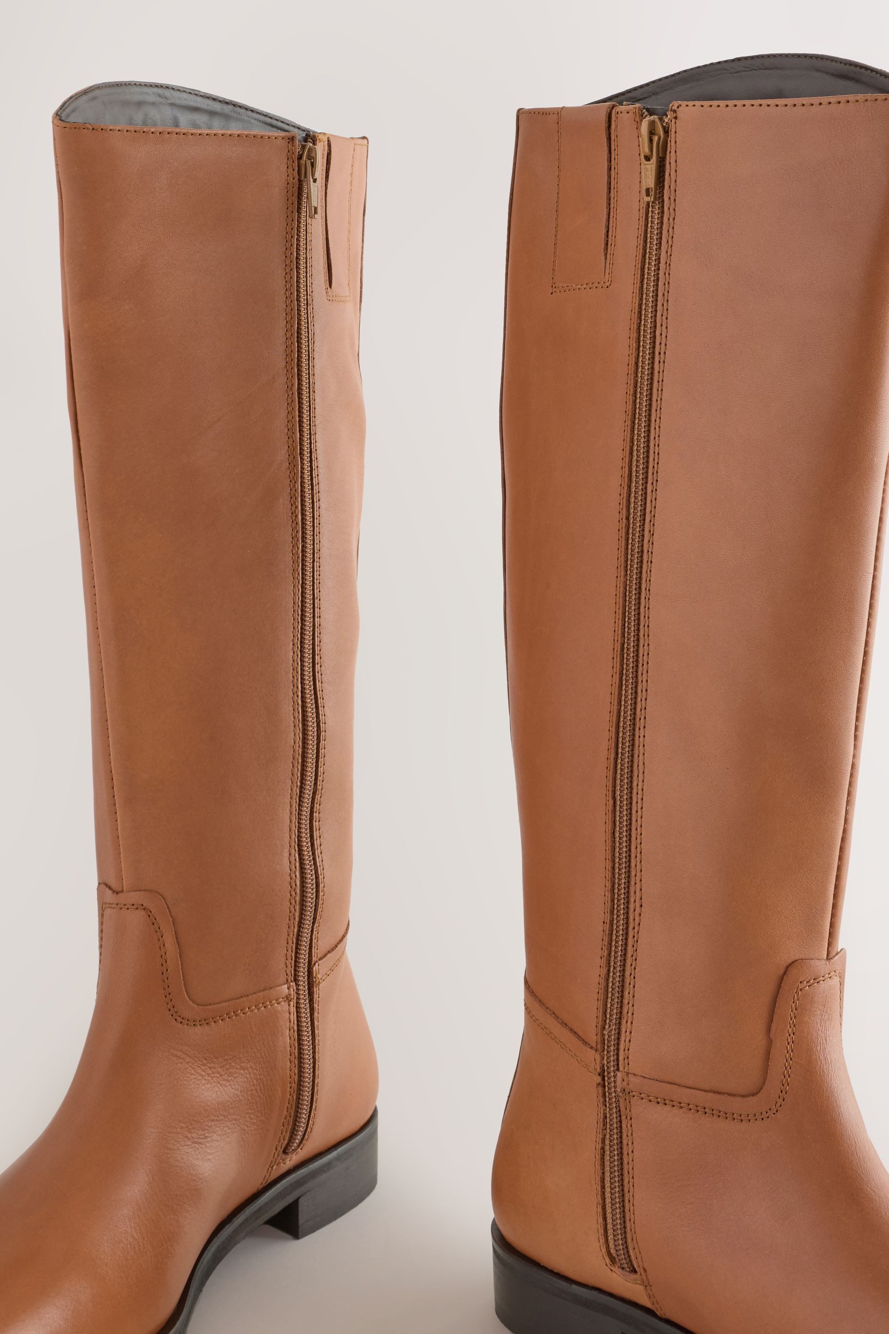 Next Forever Comfort® Kniehohe, flache Reiterstiefel Stiefel (1-tlg)