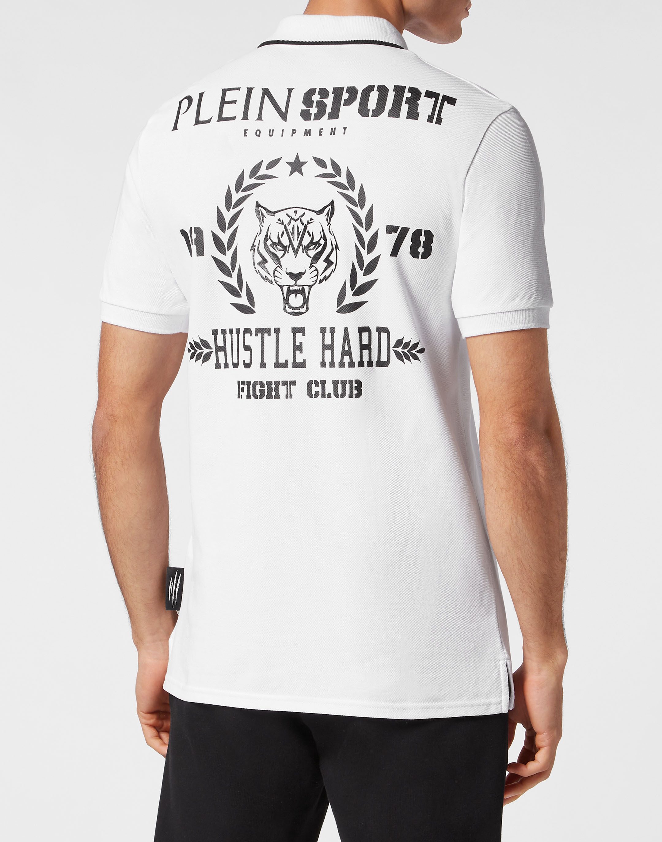 PLEIN SPORT Poloshirt Carbon Tiger