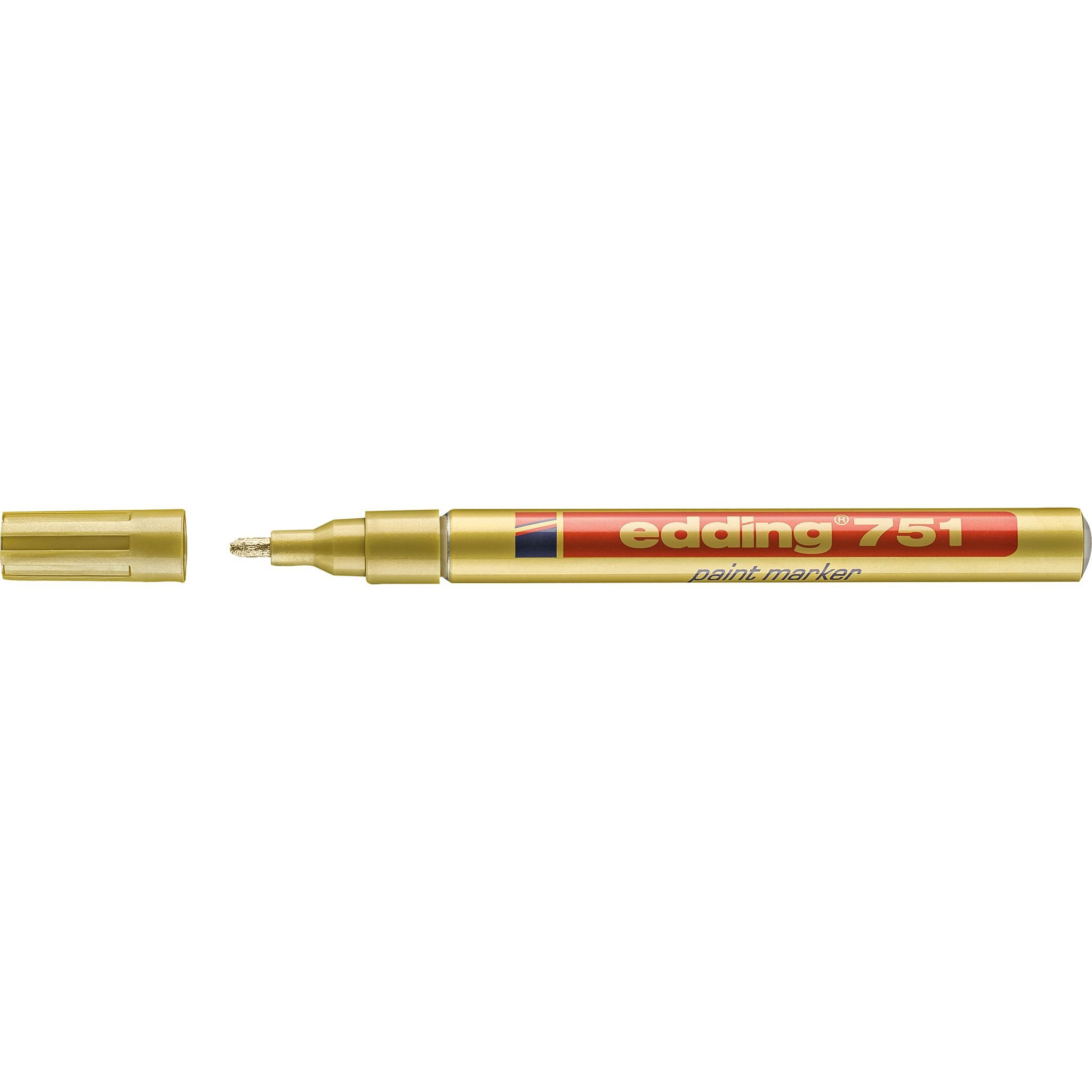 edding Malstift Edding Lackmarker 751 gold