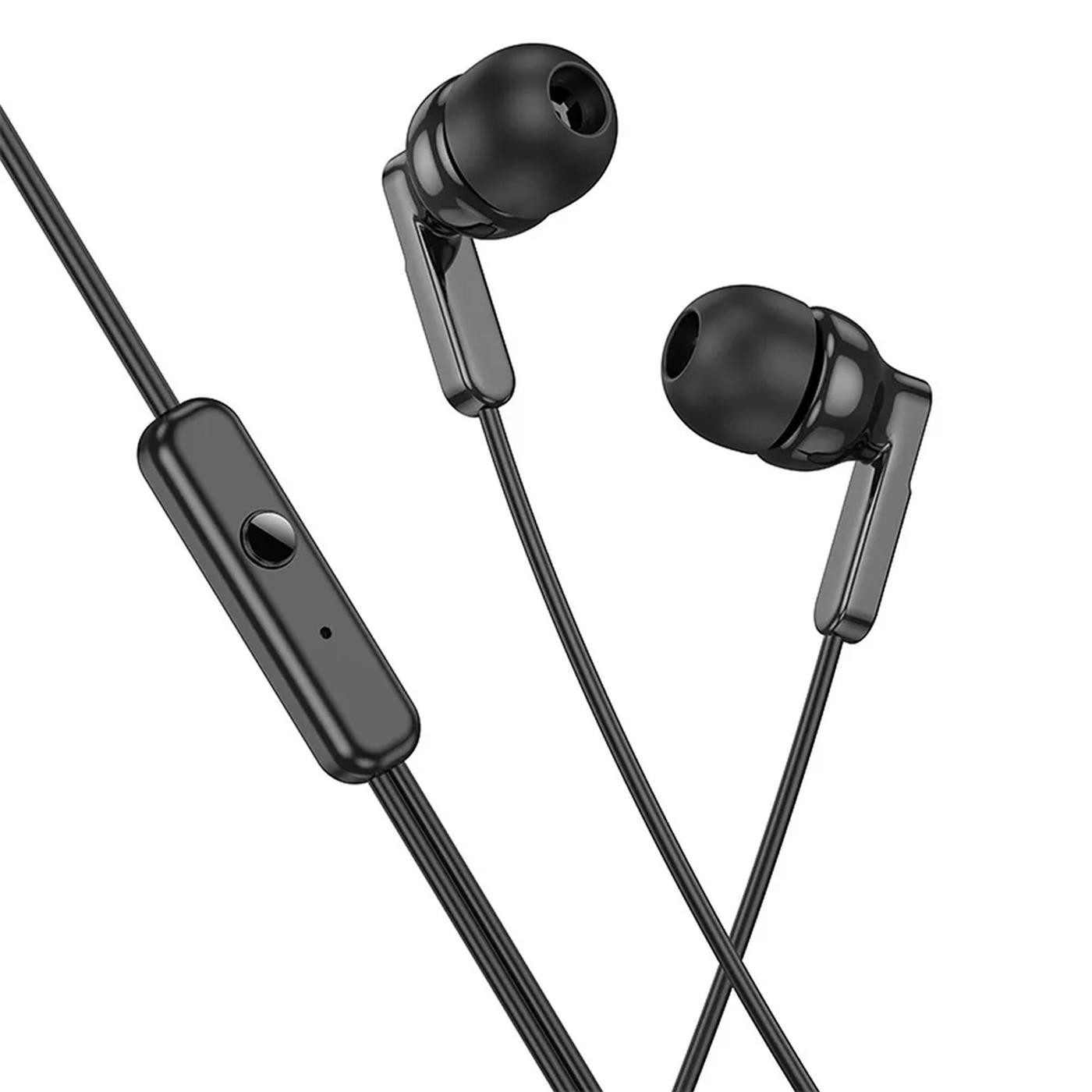 hoco. M121 Universal 3,5mm Klinke Smartphone-Headset (Köpfhörer Klinke 3.5 mm Headset mit Mikrofon In Ear Beats)