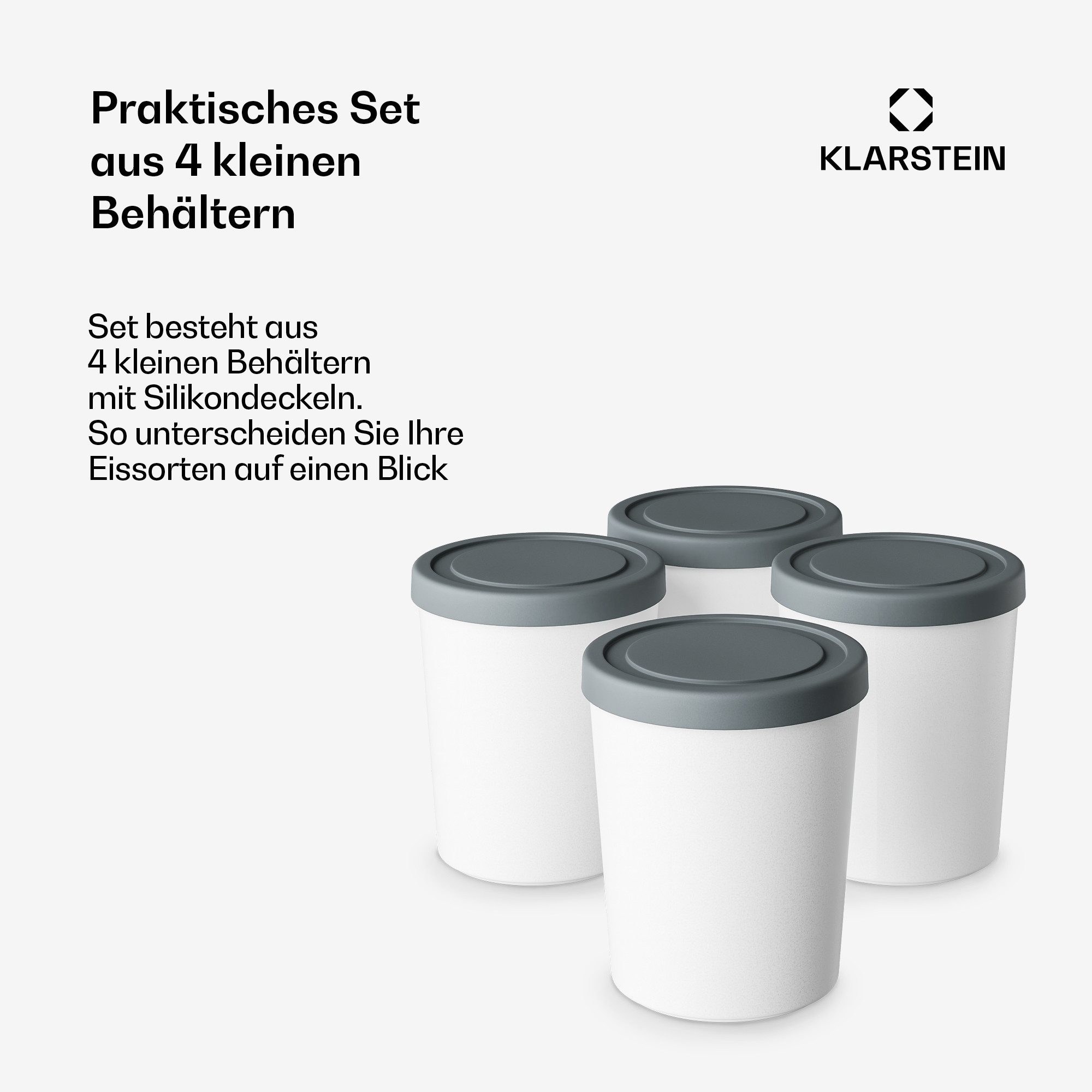Klarstein Eismaschine FrostFusion Evo