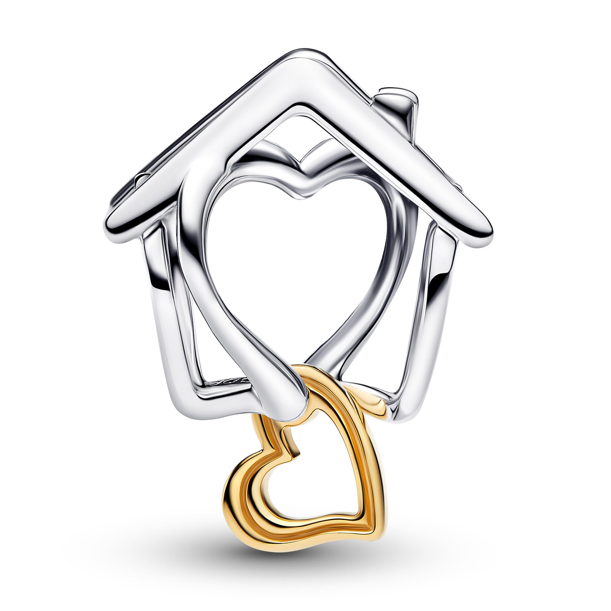 Pandora Charm-Armband Geschenkset für Silber Heimat & Herz