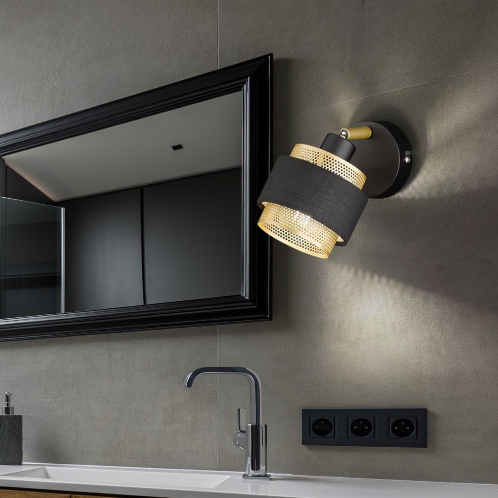 WOFI Wandleuchte, Leuchtmittel nicht inklusive, Wandlampe Schlafzimmerleuchte Küchenlampe, Wandlampe