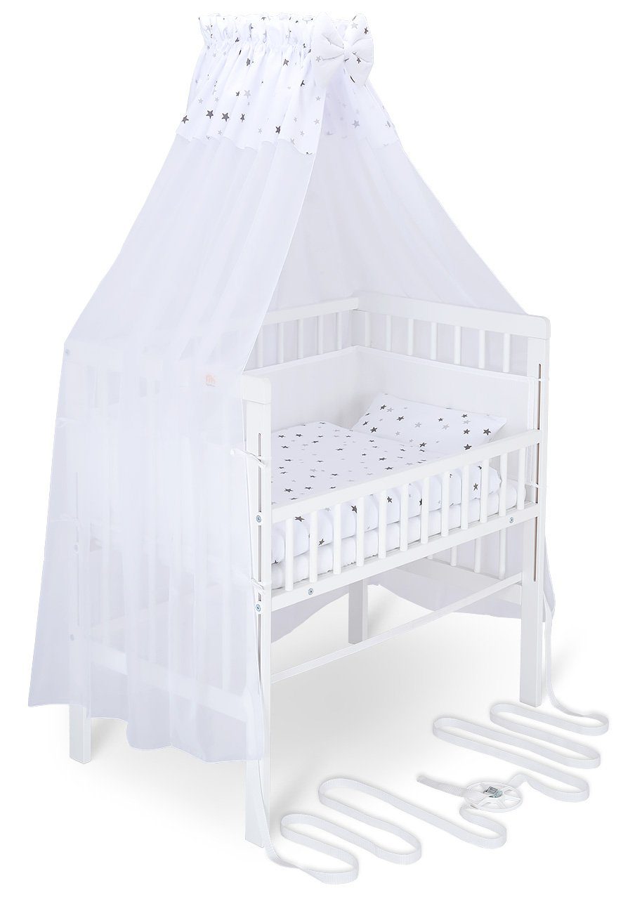 FabiMax Beistellbett Boxspring FIX, weiß lackiert, günstig online kaufen