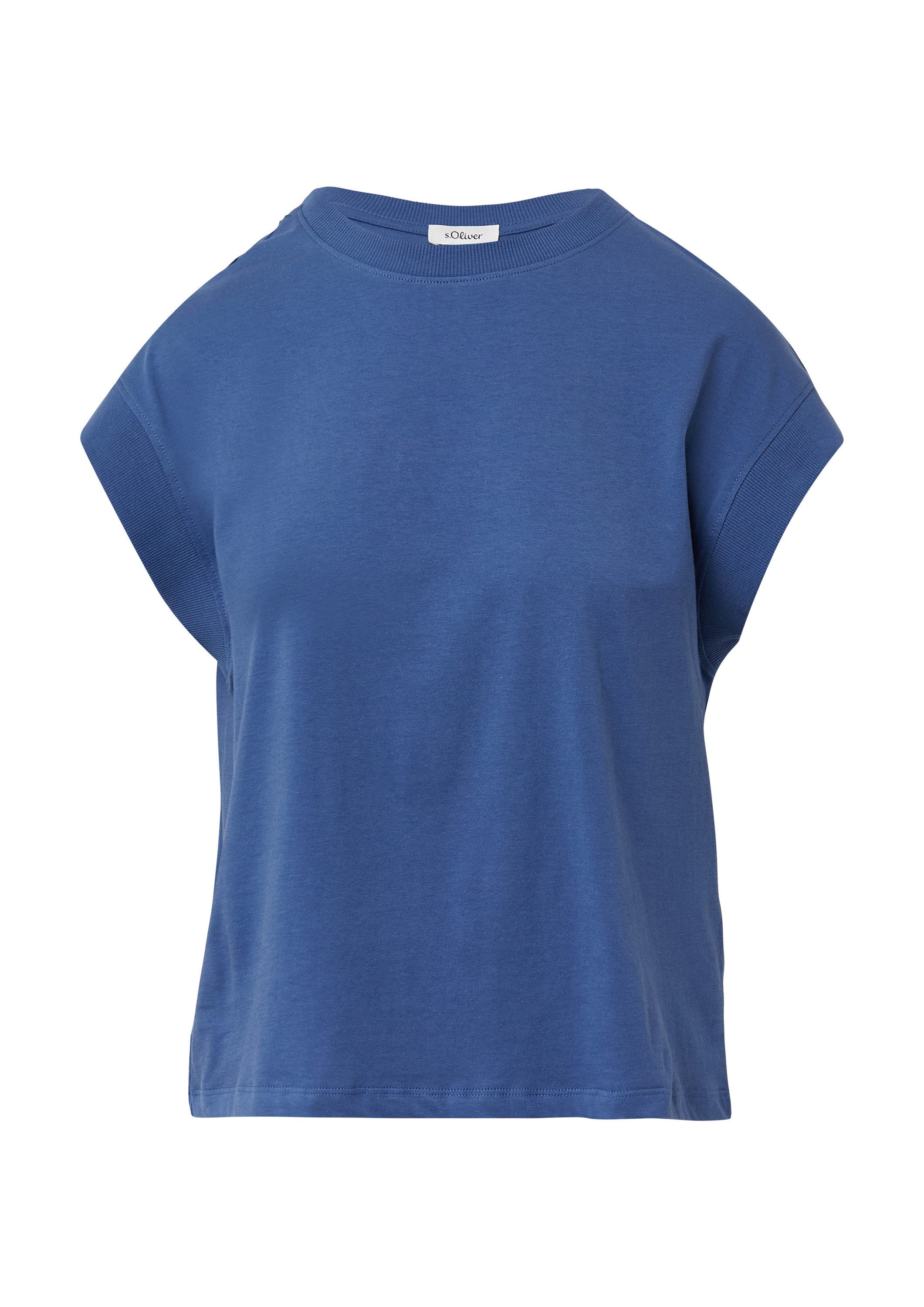 s.Oliver Kurzarmshirt T-Shirt (1-tlg) günstig online kaufen