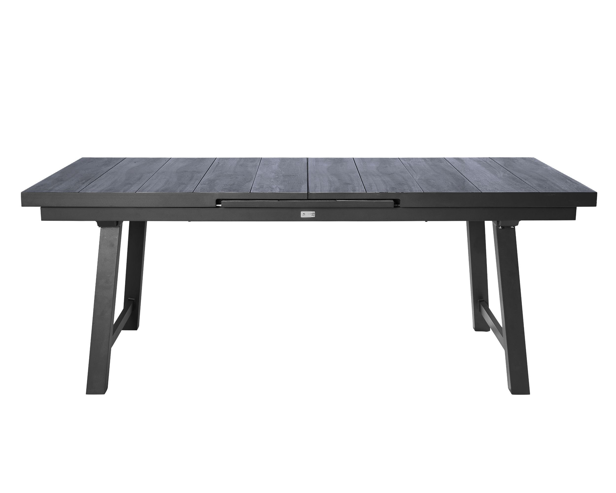 Gartentisch Gartentisch Outdoor Keramo BHT 200x78x100 cm grau Outdoortisch