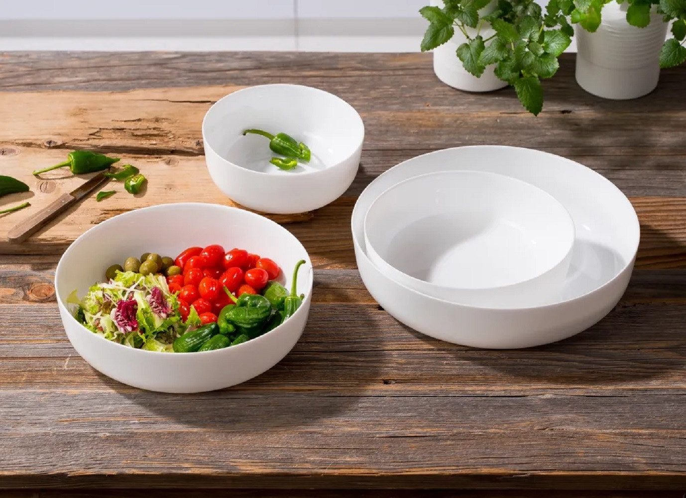 Luminarc Auflaufform Smart Cuisini Dawali Auflaufform rund 30 cm, Glas