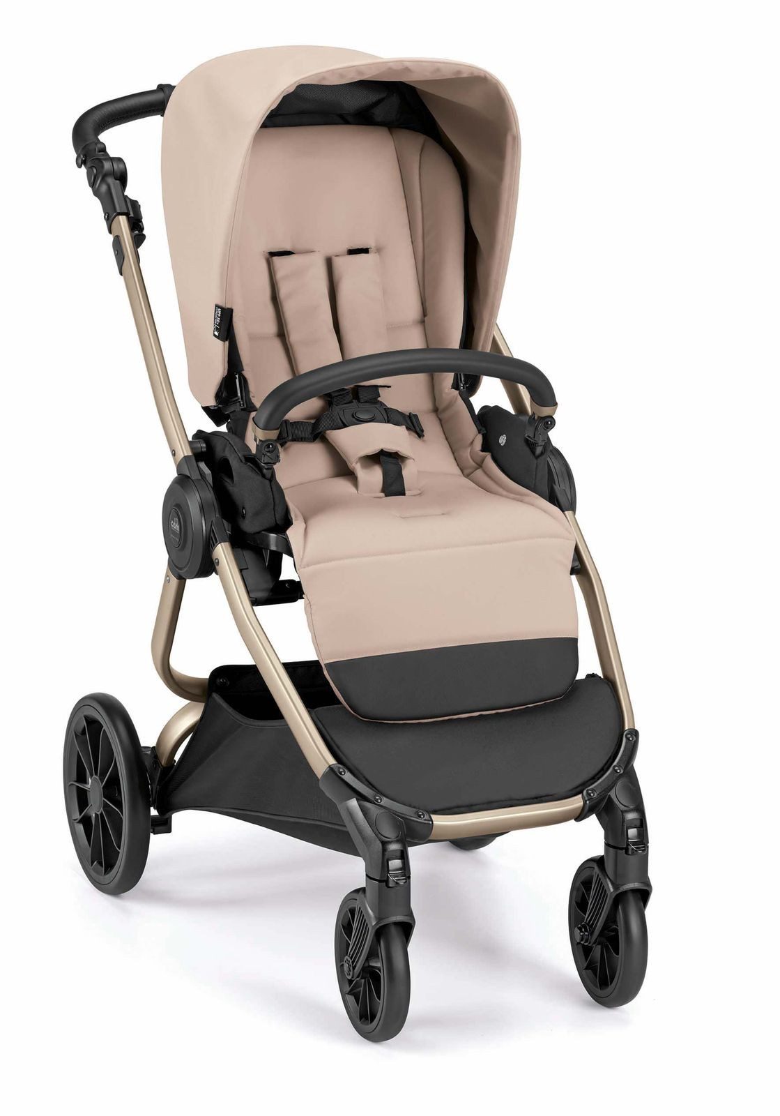 CAM Kombi-Kinderwagen CAM Kombi Techno Babila 2in1, klappbar